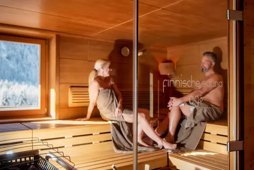 Finnische Sauna im Alpinarium © Armin Kleinlercher